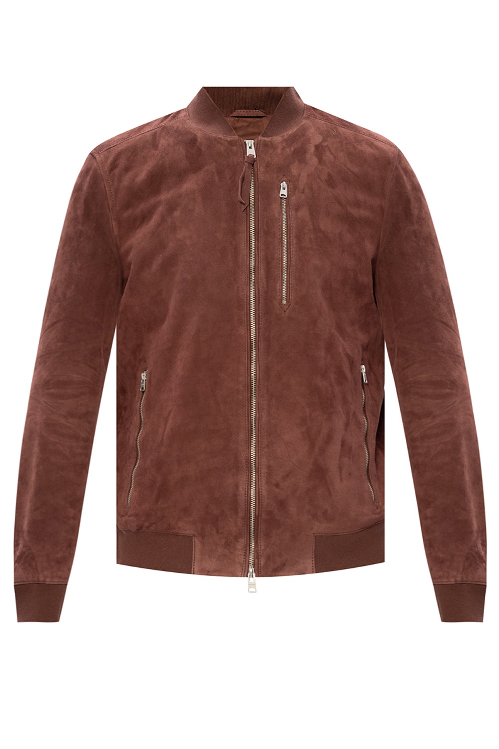 AllSaints 'Kemble' suede bomber jacket | Men's Clothing | Vitkac